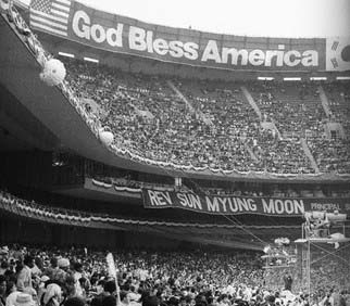Yankee Stadium Moon 1976